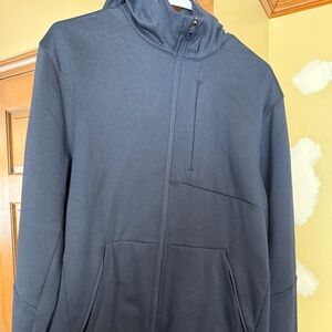 Men's Lululemon City Sweat Full Zip Navy Jacket Large